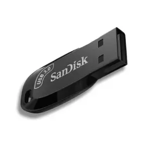 فلش مموری 256 گیگابایت سن دیسک مدل ULTRA SHIFT CZ410، دارای رابط USB 3.0، نرمافزار امنیتی و نرمافزار بازیابی فایلها (USB 3.0 / 100MB/S)