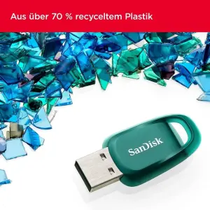 فلش مموری سن دیسک مدل Ultra Eco™ USB 3.2 ظرفیت 64 گیگابایت