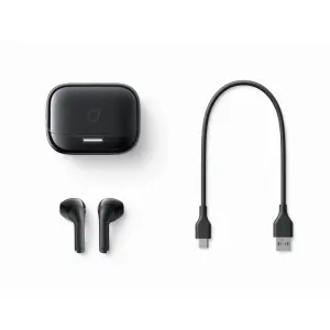 هدفون بلوتوثی انکر مدل Soundcore K20i با نویز کنسلینگ میکروفون (ENC)، درگاه شارژ USB Type-C، دارای کنترل لمسی، مقاوم در برابر پاشش آب با استاندارد